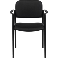 Stacking Chairs, Fabric, 32" High, 300 lbs. Capacity, Black OP317 | Par Equipment