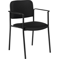 Stacking Chairs, Fabric, 32" High, 300 lbs. Capacity, Black OP317 | Par Equipment