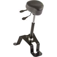 TA 180™ Ergonomic Sit/Stand Chair, Vinyl, Black OP497 | Par Equipment