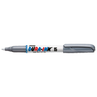 Marqueur permanent Dura-Ink no 15, Fin, Argent Par Equipment