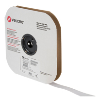 Ruban d'attaches, Crochet, 25 vg x 1", Cousu, Blanc Par Equipment