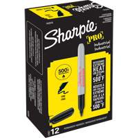 Marqueur permanent Pro, Fin, Noir Par Equipment