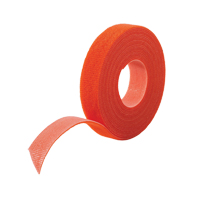 Ruban pour gestion des câbles One-Wrap<sup>MD</sup>, Boucle et crochet, 25 vg x 5/8", Auto-aggripant, Orange OQ532 | Par Equipment