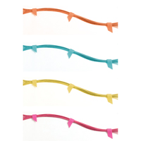 Ruban pour gestion des c&acirc;bles One-Wrap, Boucle et crochet, 25 vg x 5/8", Auto-aggripant, Violet Par Equipment