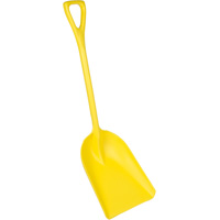 Food Processing Shovel, 13" x 17" Blade, 42-1/2" Length, Plastic, Yellow OQ649 | Par Equipment
