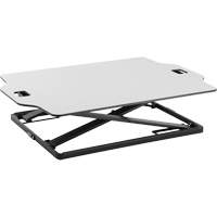 Goya™ Sit-Stand Workstation, Desktop Unit, 20" H x 31" W x 21-1/2" D, White OQ764 | Par Equipment