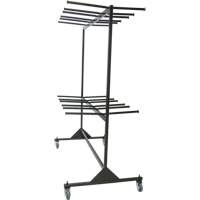 Double-Sided Folding Chair Caddy Par Equipment