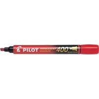 400 Permanent Marker, Chisel, Red OR429 | Par Equipment