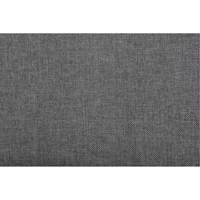 Chaise pliante de luxe en tissu rembourr&eacute;e, Acier, Gris, Capacit&eacute; 300 lb Par Equipment