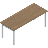 Newland Table Desk, 29-7/10" L x 72" W x 29-3/5" H, Cherry OR444 | Par Equipment