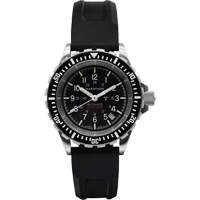 Large Diver's Automatic Watch, Digital, Battery Operated, 41 mm, Black Par Equipment