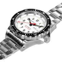 Arctic Edition Jumbo Day/Date Automatic with Stainless Steel Bracelet, Digital, Battery Operated, 46 mm, Silver Par Equipment