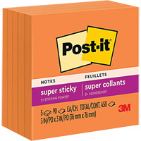 Post-it&reg; Super Sticky Notes Par Equipment