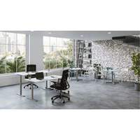 Table rectangulaire &agrave; hauteur r&eacute;glable Newland Par Equipment