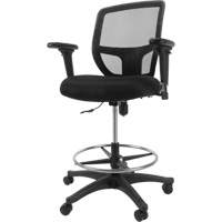 Mesh Work Stool, Mobile, Adjustable Height, 450 lbs. Capacity Par Equipment