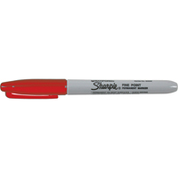 Permanent Markers - #15, Fine, Red PA392 | Par Equipment