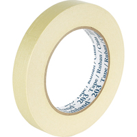 Highland 203 Masking Tape, 12 mm (1/2") x 55 m (180'), Beige Par Equipment
