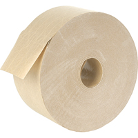 Gummed Tape - Reinforced Tapes, 72 mm (3") x 150 m (492'), Kraft Par Equipment