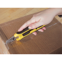 Five-Position Safety Knife, 18 mm, Silver, Rubber Handle Par Equipment