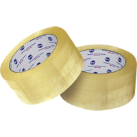 Box Sealing Tape, Hot Melt Adhesive, 2 mils, 48 mm (1-22/25") x 100 m (328') Par Equipment