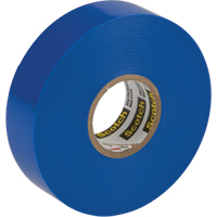 Scotch&reg; 35 Colour Coded Tape, 19 mm (3/4") x 20.1 m (66'), Blue, 7 mils Par Equipment