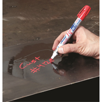 Paint-Riter&reg; + Oily Surface Marker, Liquid, Red Par Equipment