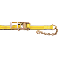 Ratchet Straps, Chain Anchor, 3" W x 30' L, 5400 lbs. (2450 kg) Working Load Limit PE953 | Par Equipment