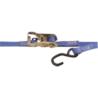 Heavy-Duty Utility Straps, S-Hook, 1" W x 15' L, 500 lbs. (230 kg) Working Load Limit Par Equipment