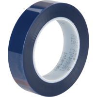 Ruban de masquage haute temp&eacute;rature, 25,4 mm (1") x 66 m (216'), Bleu Par Equipment
