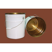Pail with Lid, Metal, 20 L Par Equipment