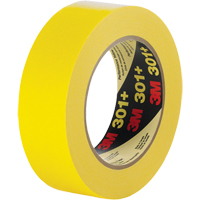 301+ Performance Masking Tape, 12 mm (1/2") x 54.8 m (180'), Yellow Par Equipment