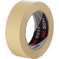 501+ High Temperature Masking Tape, 18 mm (3/4") x 55 m (180'), Tan Par Equipment
