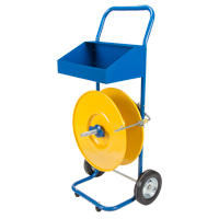 Strapping Dispenser, Polyester/Polypropylene Straps, 8" Core Dia., 8" Roll Width Par Equipment