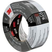 DT8 All-Purpose Duct Tape, 8 mils, Black, 48 mm (2") x 55 m (180') Par Equipment