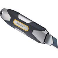 Knife with Auto-Lock, 18 mm, Carbon Steel, Heavy-Duty, Aluminum Handle PG170 | Par Equipment