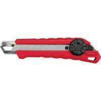 Snap-Off Knife, 18 mm, Carbide, Rubber/Polypropylene Handle Par Equipment