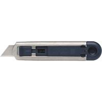 Profi 25 Semi-Automatic Retractable Blade, 19 mm, Stainless Steel, Metal/Metal Detectable Plastic Handle PG232 | Par Equipment