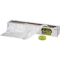 Overspray Protective Sheeting & Tape Kit, 400' L x 16' W, Plastic Par Equipment
