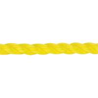3/8" Braided Yellow Rope, Polypropylene, 630' Par Equipment