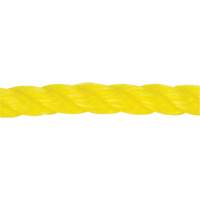1/2" Braided Yellow Rope, Polypropylene, 335' Par Equipment