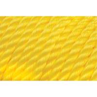1/2" Braided Yellow Rope, Polypropylene, 335' Par Equipment