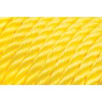 5/8" Braided Yellow Rope, Polypropylene, 200' Par Equipment