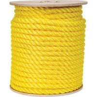 Braided Yellow Rope, Polypropylene, 300' Par Equipment