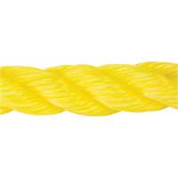 Braided Yellow Rope, Polypropylene, 300' Par Equipment