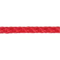 Braided Red Rope, Polypropylene, 500' Par Equipment
