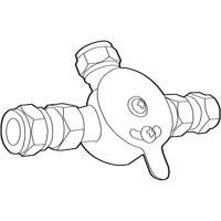 Commercial Mixing Valve with Check Valves Par Equipment