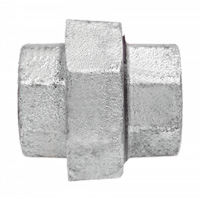 Raccord union pour tuyau, 1/8", Fer galvanis&eacute;, FPT Par Equipment