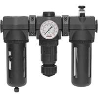 Filter, Regulator & Lubricator Modulair 400 with Manual Drain & Standard Bowl, 3/4" NPTF Par Equipment