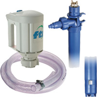 Trousse de pompe pour baril PFM-40 avec moteur M3V, Polypropyl&egrave;ne/PVDF/Acier inoxydable Par Equipment