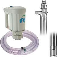 Trousse de pompe pour baril PFS-40 avec moteur M3V, Acier inoxydable Par Equipment